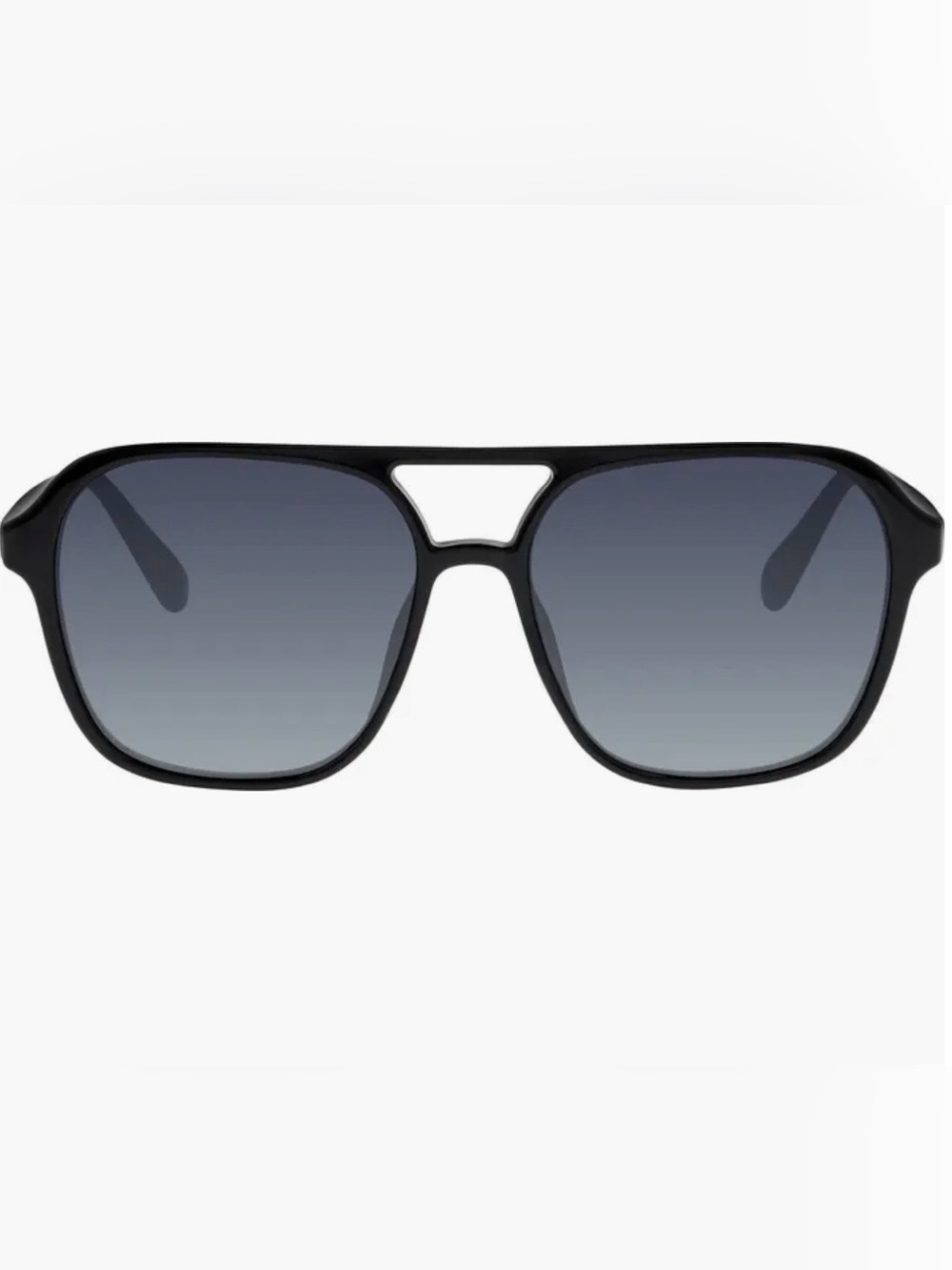 Kurt Geiger London Black 56mm Navigator Sunglasses